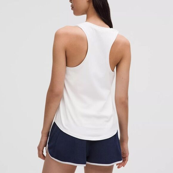 Lululemon White Racerback Love Tank Top - Picture 2 of 6